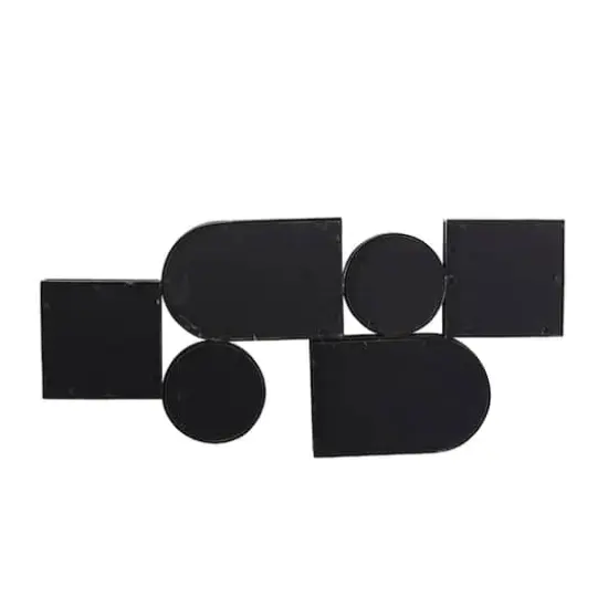 Brown Bamboo Modern Wall Shelf, 37" x 2" x 17" {5}