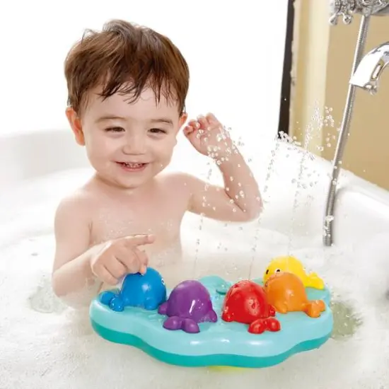 Hape Whale Music Fountain Bath Toy {6}