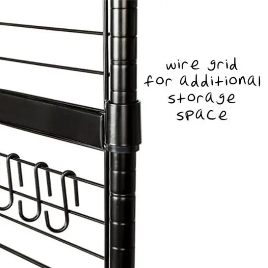 Honey Can Do Black Matte Work Station {10}