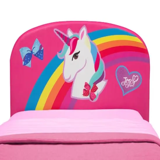 JoJo Siwa Upholstered Twin Bed {6}