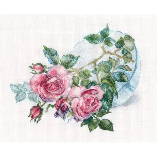 RTO Tender Flower Buds Cross Stitch Kit {1}