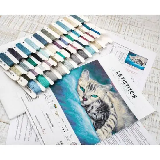 Letistitch Tucked In Counted Cross Stitch Kit {5}