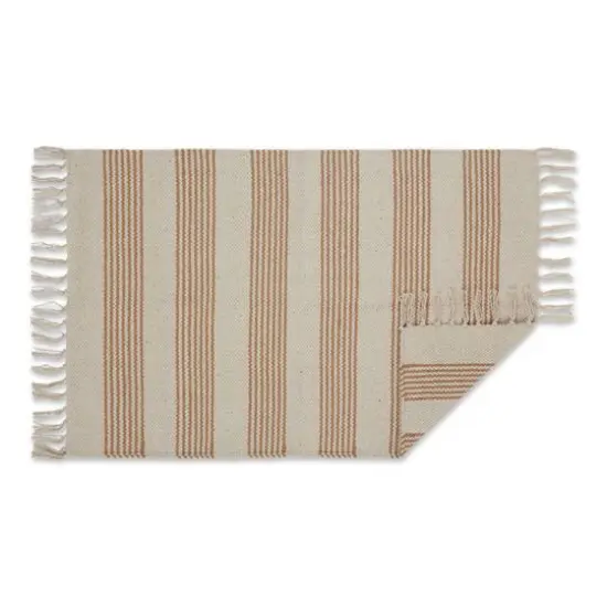 DII&reg; Stone Ticking Stripe Hand-Loomed Rug, 2ft. x 3ft. {5}