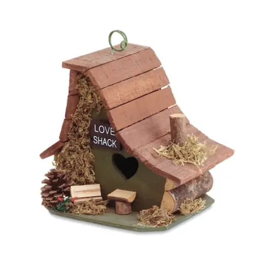 8" The Love Shack Birdhouse {1}