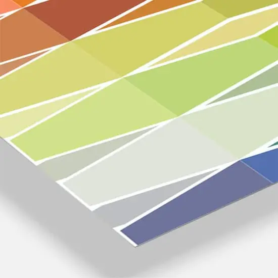 Designart 'Flanneur (Square) Oversized Mid-Century Multipanel Wall Clock {4}