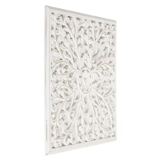 Habitat Beakman White Square Medallion {7}