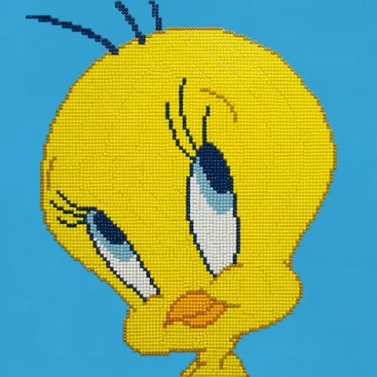 Camelot Dotz Looney Tunes Tweety Diamond Painting Kit {1}