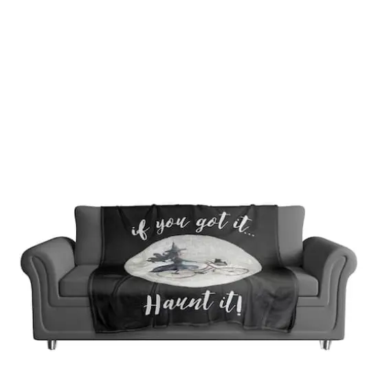 If You Got It, Haunt It Coral Fleece Blanket {4}