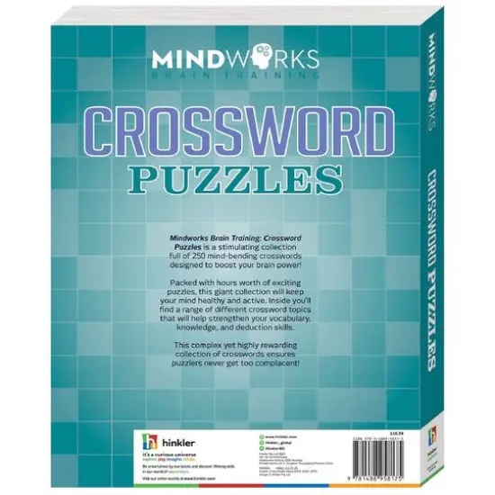 Mindworks Brain Training Crossword Puzzles {3}