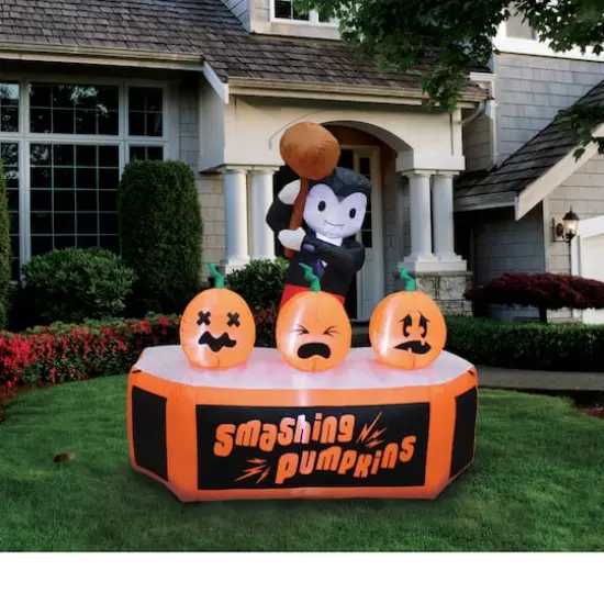 5ft. Inflatable Smashing Pumpkins {3}