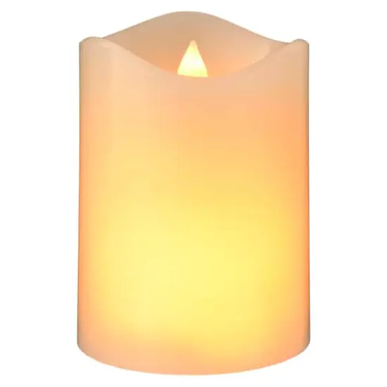 3" x 4" LED Flame Pillar Candle by Ashland&reg; {3}