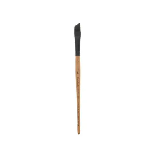 Princeton&trade; Catalyst&trade; Polytip&trade; Short Handle Bristle Angle Shader Brush {1}