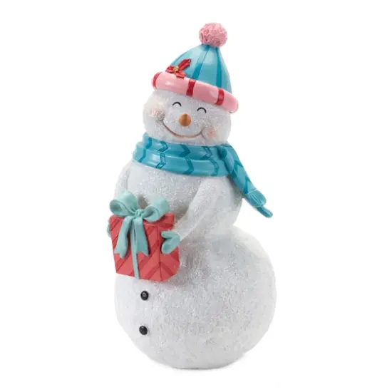 Whimsical Snowman Figurine Set {4}