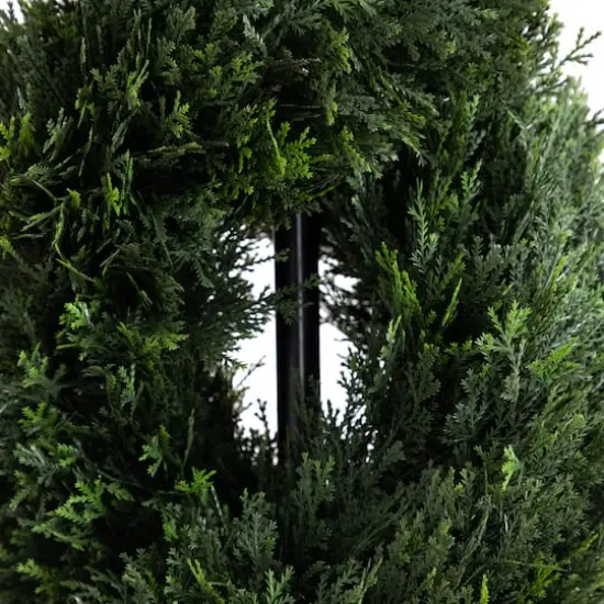7ft. UV-Resistant Double Pond Cypress Spiral Topiary {5}