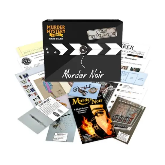 Murder Mystery Party Case Files: Murder Noir {1}