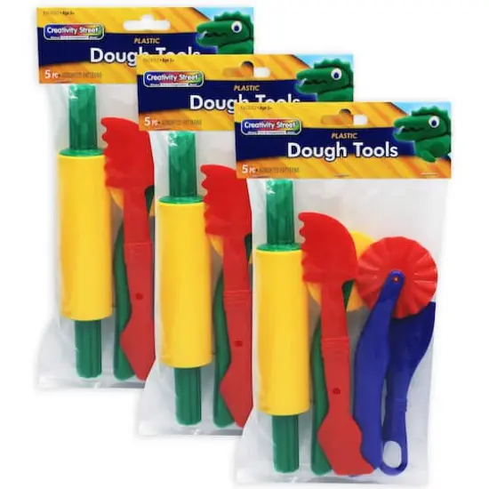 Creativity Street&reg; Mixed Dough Tool Pack, 3ct. {1}