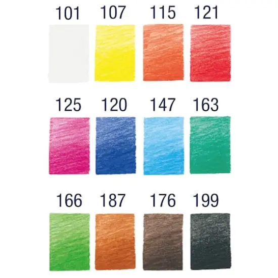 Faber-Castell&reg; Goldfaber Aqua 12 Color Basic Watercolor Pencil Set {5}