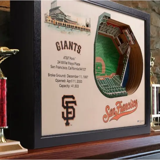 MLB 25-Layer StadiumView Wall Art San Francisco Giants {4}