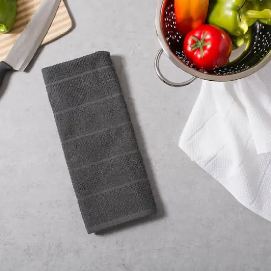 DII&reg; Assorted Mineral Basic Chef Terry Dishtowel (Set of 4) {5}