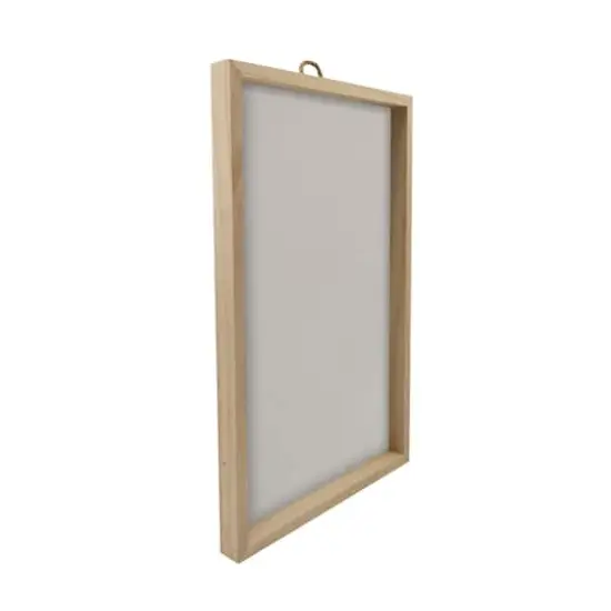 11" x 17" White Plaque with Unfinished Frame by Make Market&reg; {3}