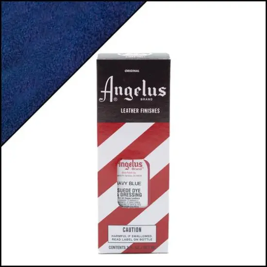 Angelus&reg; Suede Dye Navy Blue {4}