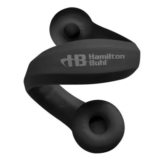 HamiltonBuhl&reg; Flex-Phones&trade; Black Indestructible Foam Headphones {6}