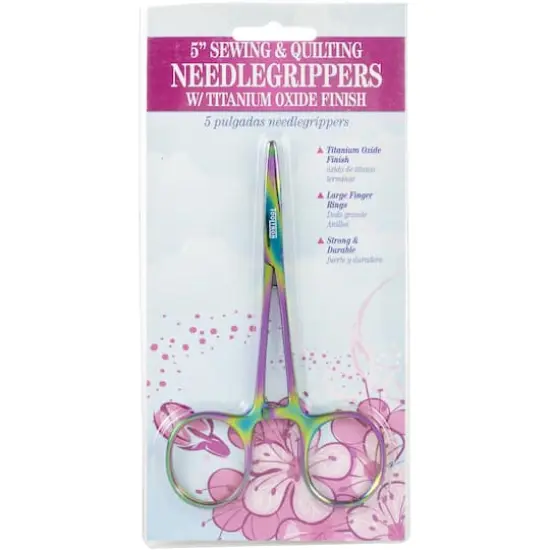 Tool Tron 5" Titanium Oxide Finished Needle Grippers {1}