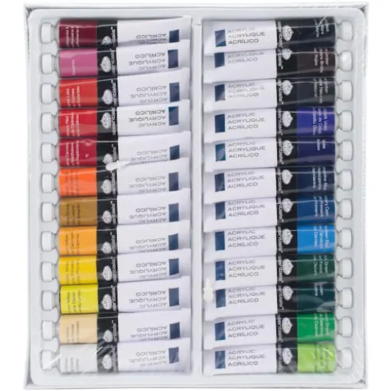 Royal & Langnickel&reg; 24 Color Acrylic Paint Set {4}