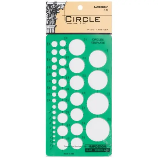 Pickett RapiDesign&reg; Circle Inking Template {1}