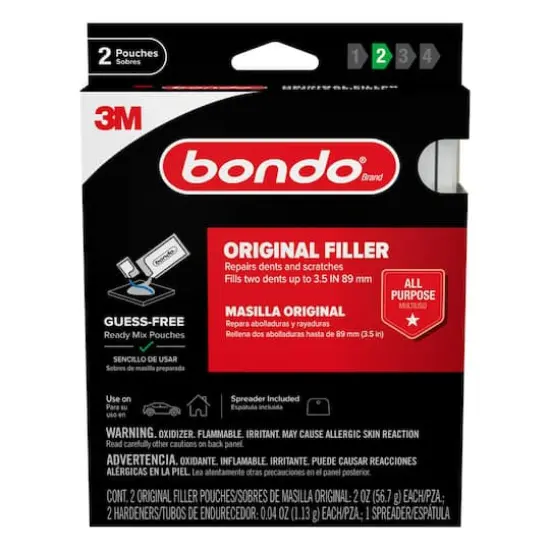 Bondo&reg; Original Filler Ready Mix Pouches, 2ct. {1}