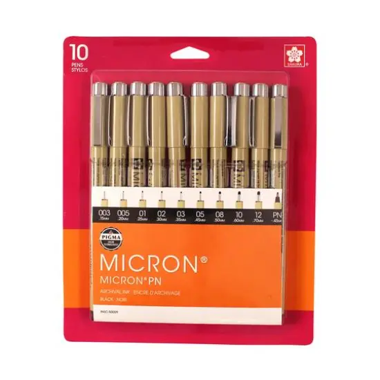Pigma&reg; Micron&trade; Fine Line 10 Pen Set {1}
