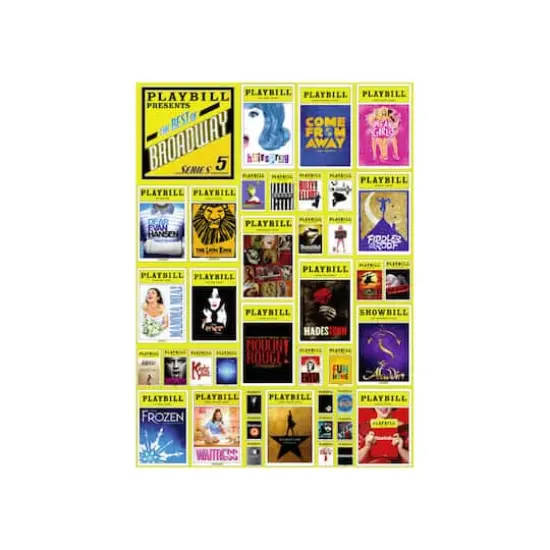 Endless Games® Playbill® Presents Best of Broadway 1000 Piece Jigsaw Puzzle {3}