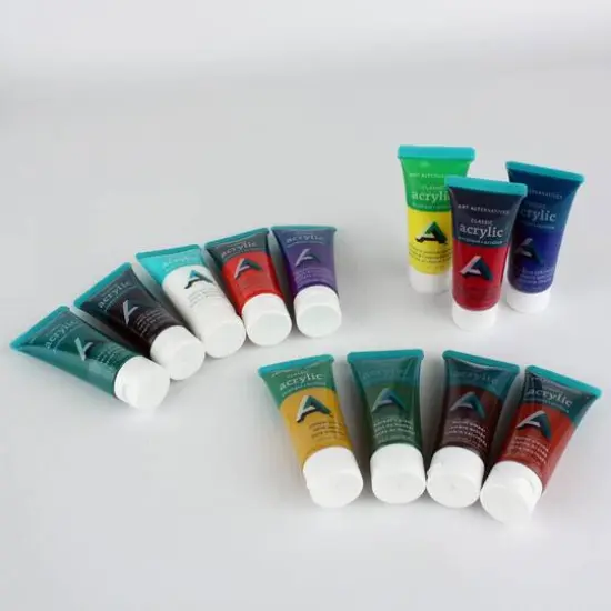 Art Alternatives Studio Acrylic, 12 Color Set {3}