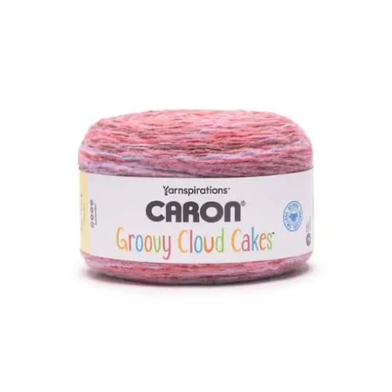 Caron&reg; Groovy Cloud Cakes&trade; Yarn Raspberry Rollup {1}