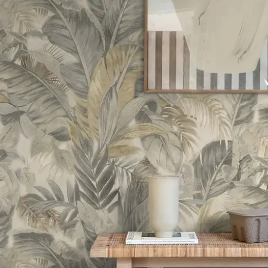 Tommy Bahama Nassau Peel & Stick Wallpaper Coconut {5}