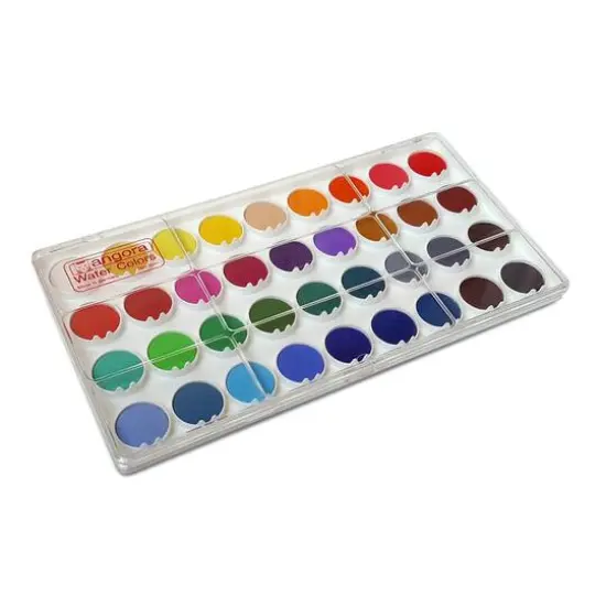 Angora 36 Color Watercolor Pan Set {1}