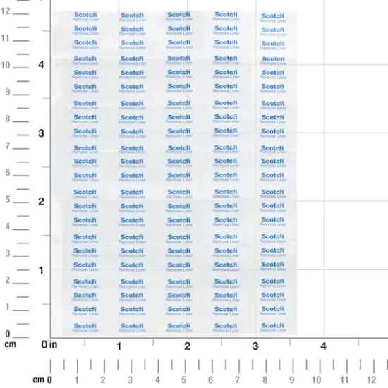 Scotch&reg; Removable Mounting Tape Squares, Transparent {5}