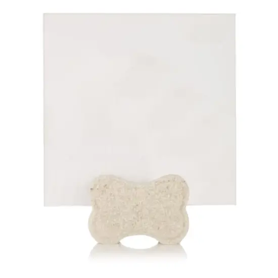 4" x 4" Ivory Bone Photo Holder by Studio D&eacute;cor&reg; {4}