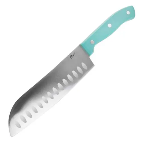 Oster Evansville 14-Piece Light Blue Stainless Steel Cutlery Set {8}