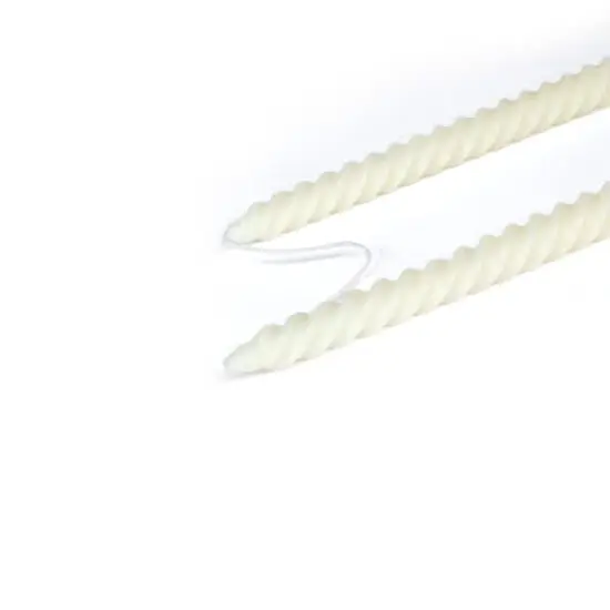 10" Twist Taper Candles, 2ct. by Ashland&reg; Ivory {4}