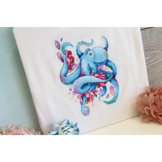 MP Studia Octopus Cross Stitch Kit {4}