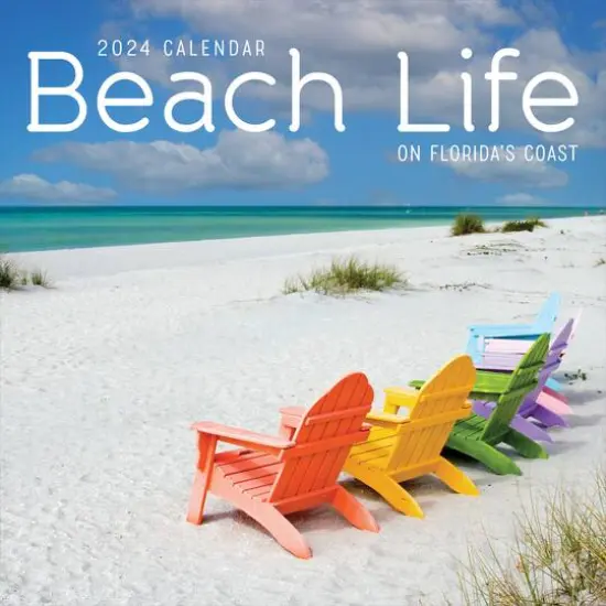 TF Publishing 2024 Beach Life Wall Calendar {1}
