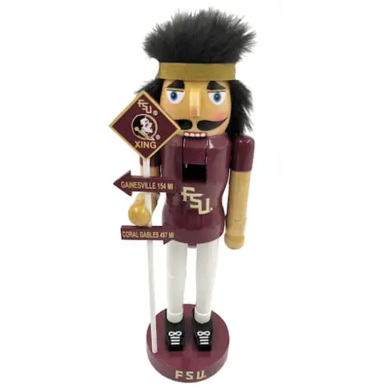 Santa's Workshop 12" Rivalry Nutcracker Florida State University {1}