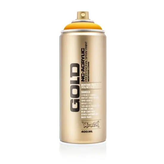 Montana&trade; Gold Acrylic Professional Spray Paint G1230 Yolk {5}