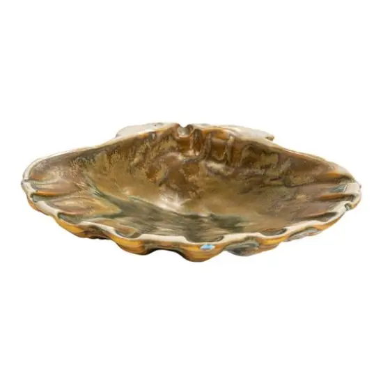 Hello Honey® 6" Sea Shell Dish with Reactive Crackle Glaze, 4ct. {10}