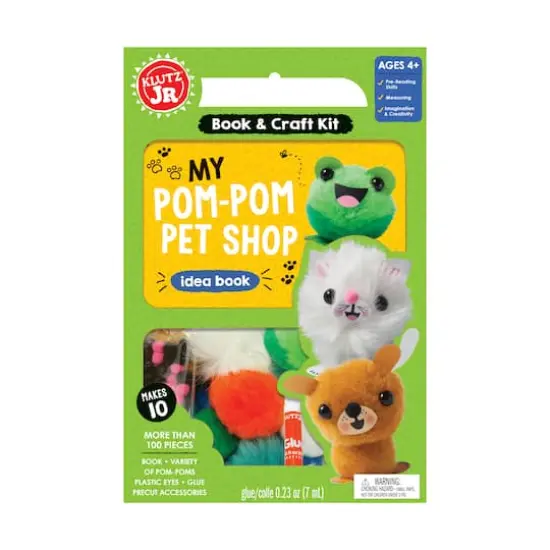 Klutz Jr. My Pom-Pom Pet Shop {4}