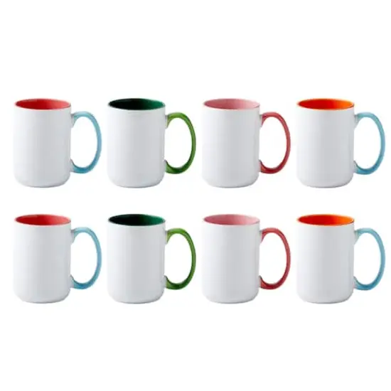 Cricut&reg; 15oz. Color-Pop Beveled Ceramic Mug Blank Bundle {1}