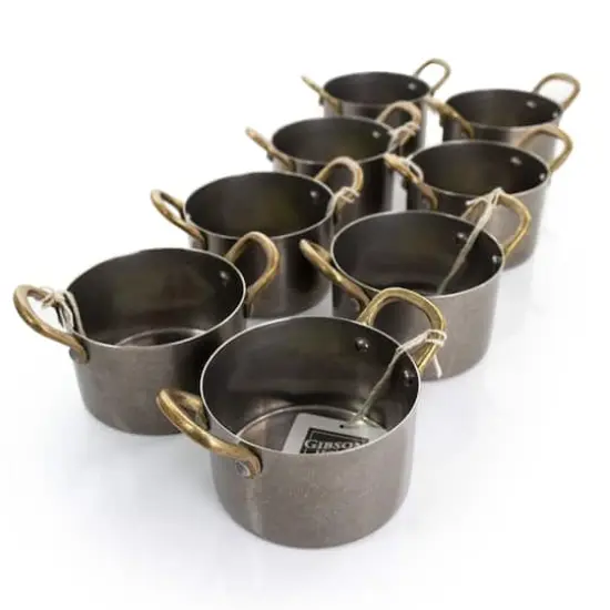 Gibson Home&reg; Normandie 4'' Stainless Steel Mini Dutch Oven Set {3}