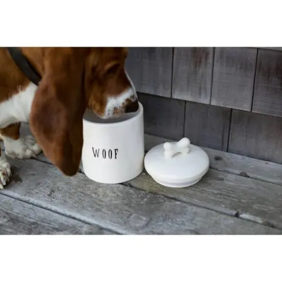 Hello Honey&reg; 7'' Woof Jar with Bone Handle Lid {3}