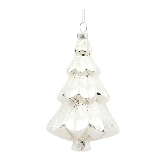 6ct. Glass Tree Ornament Set {4}